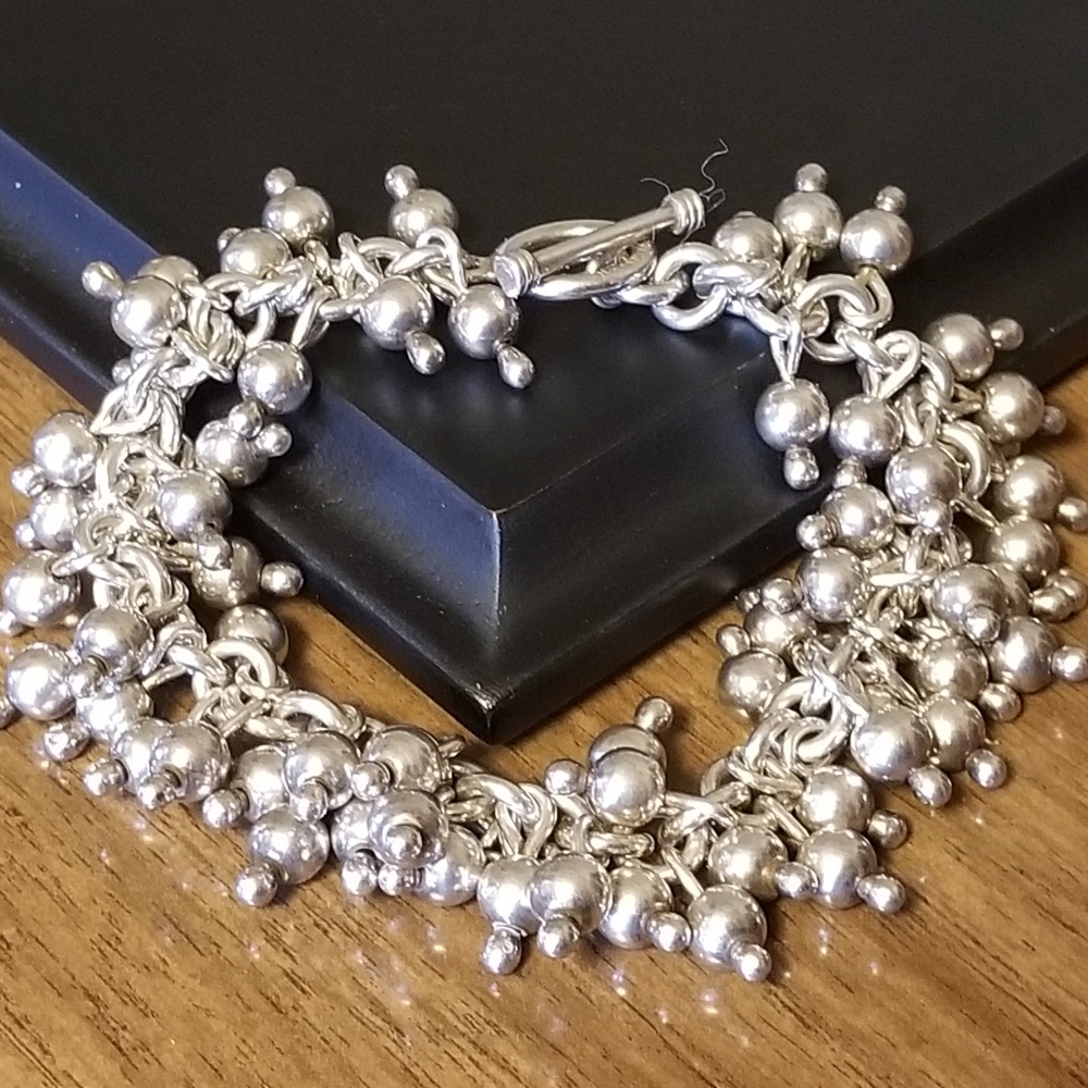 Silpada Sterling Silver Cha Cha Bracelet